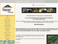 Tablet Screenshot of naperaero.com